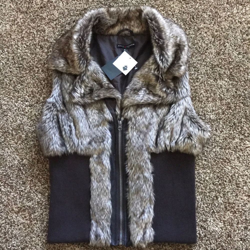 Ashley Premium fur vest
